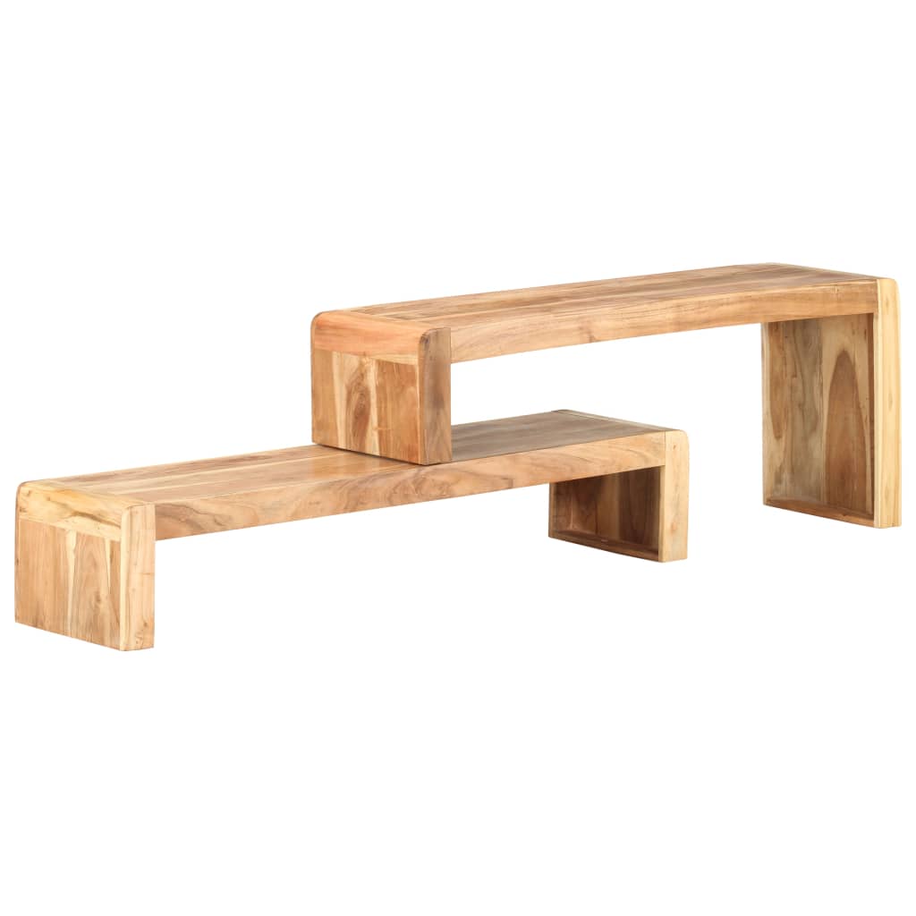 Meubles TV 2 pcs Bois d'acacia massif - XIOS