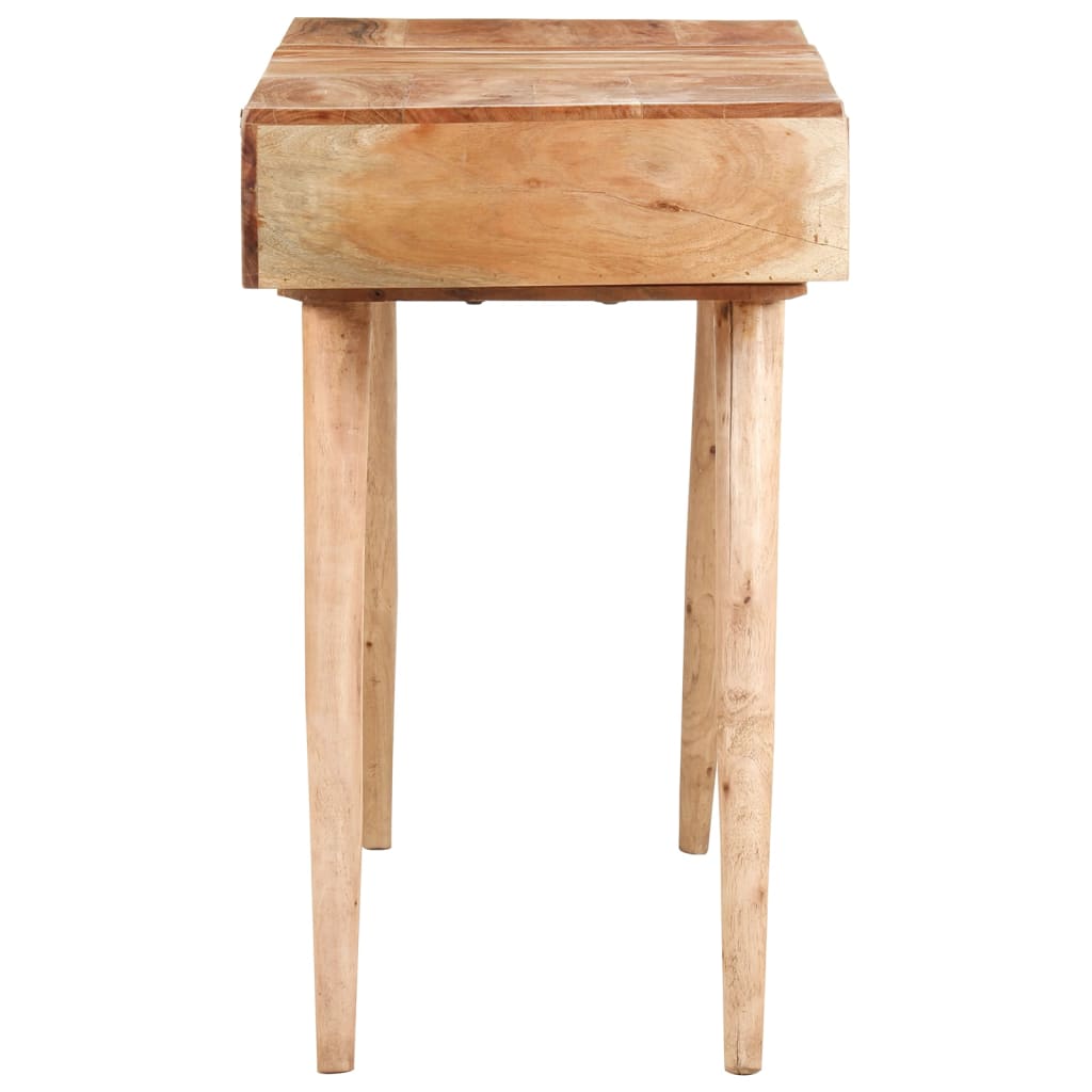 Coiffeuse avec miroir 112x45x76 cm Bois d'acacia massif - XIOS