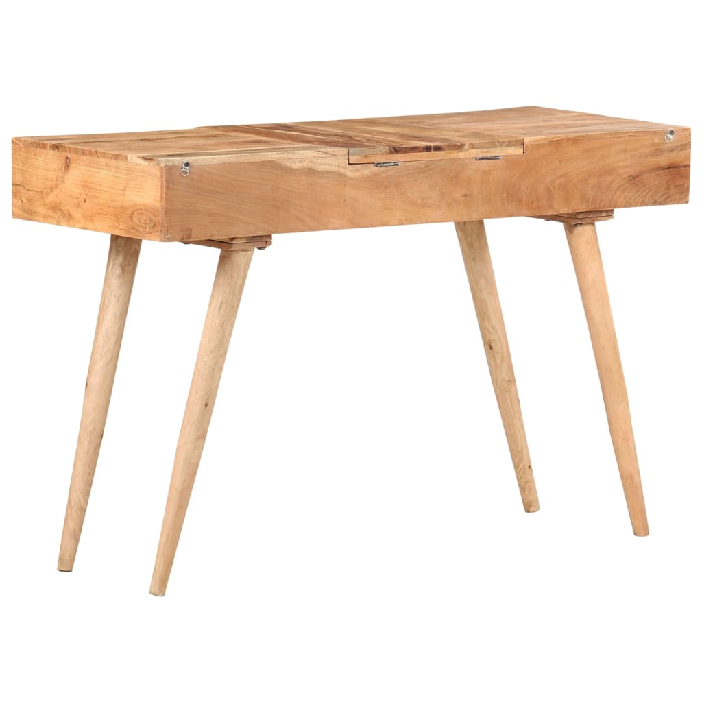 Coiffeuse avec miroir 112x45x76 cm Bois d'acacia massif - XIOS