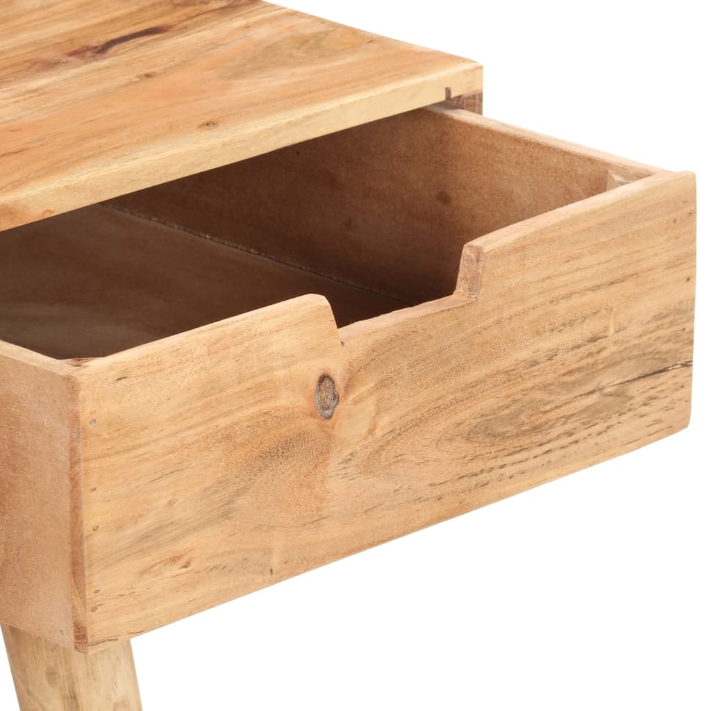 Coiffeuse avec miroir 112x45x76 cm Bois d'acacia massif - XIOS