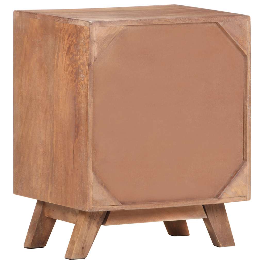 Table de chevet 40x30x50 cm Bois de manguier massif - XIOS