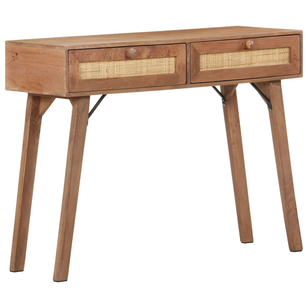 Table console 100x35x76 cm Bois de manguier massif - XIOS