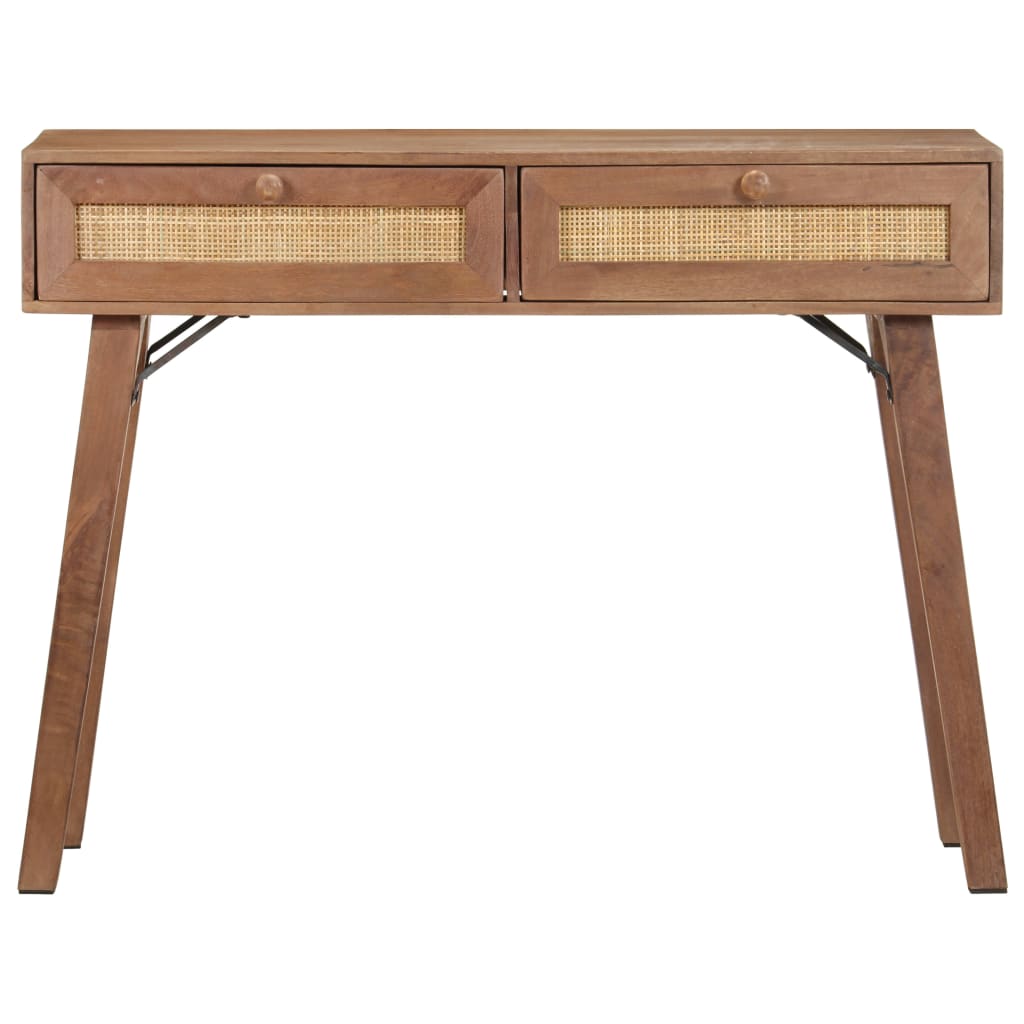 Table console 100x35x76 cm Bois de manguier massif - XIOS