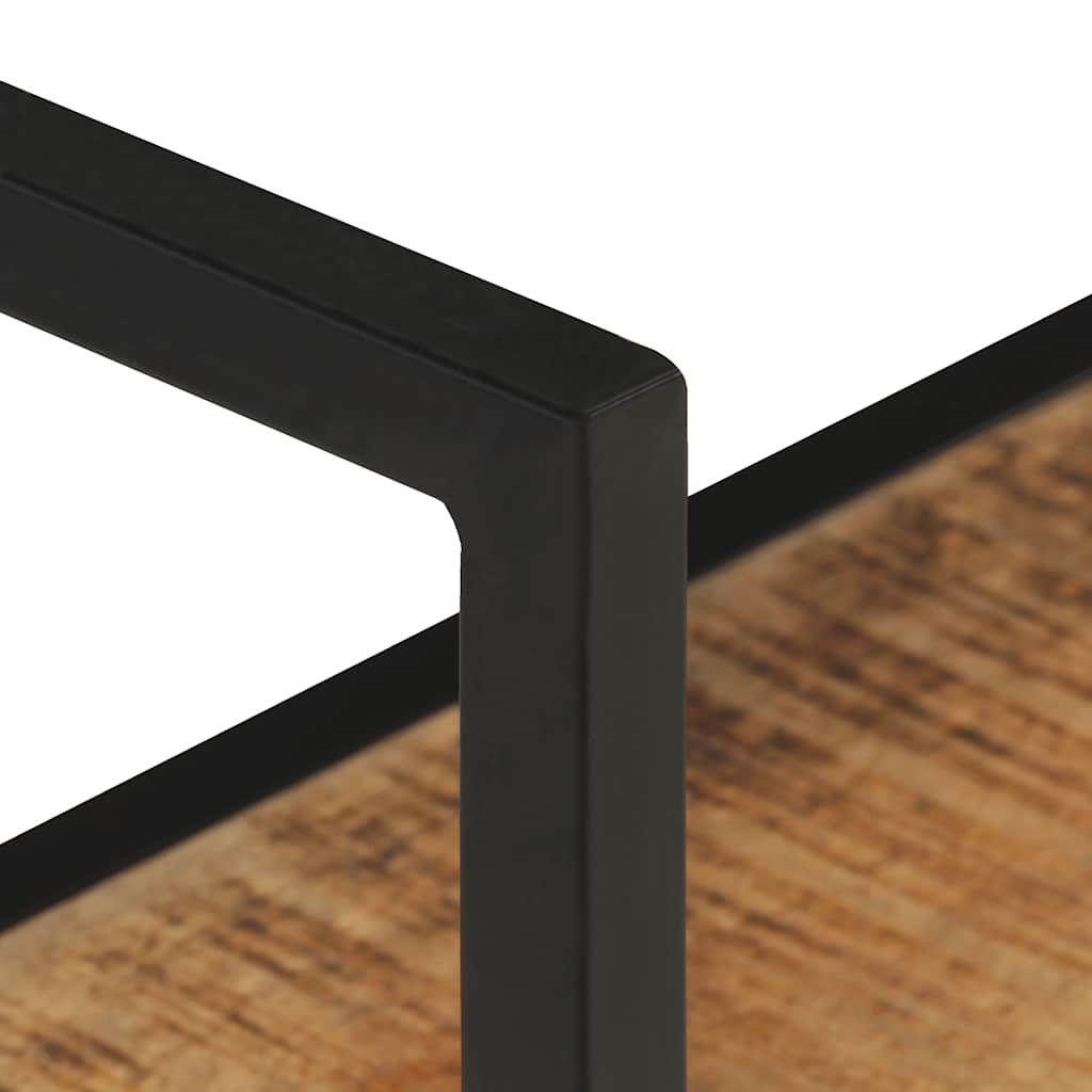 Étagère murale 80x20x60 cm Bois de manguier brut - XIOS