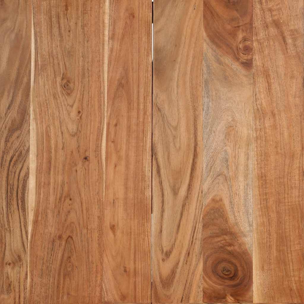 Table de bistro 60x60x76 cm Bois d'acacia massif - XIOS