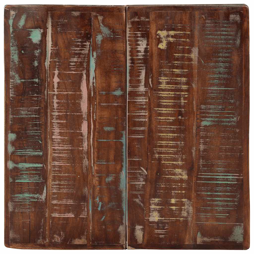 Table de bistro 60x60x76 cm Bois massif de récupération - XIOS