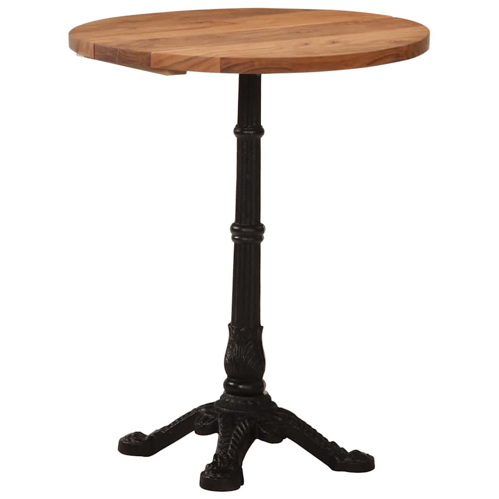 Table de bistro Ø60x76 cm Bois d'acacia massif