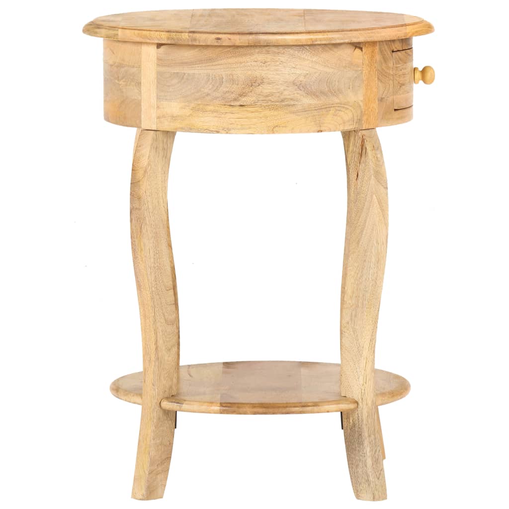 Table d'appoint 37x37x61 cm Bois de manguier massif - XIOS