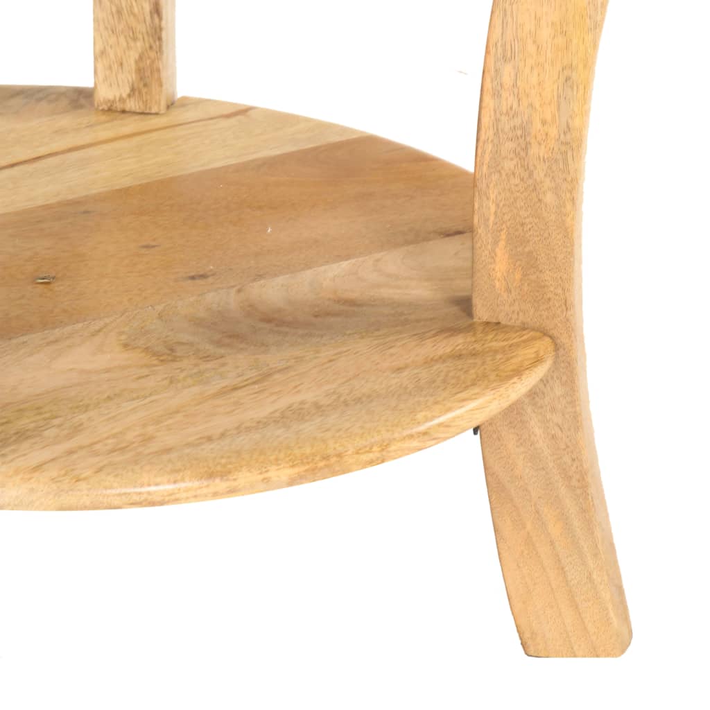 Table d'appoint 37x37x61 cm Bois de manguier massif - XIOS