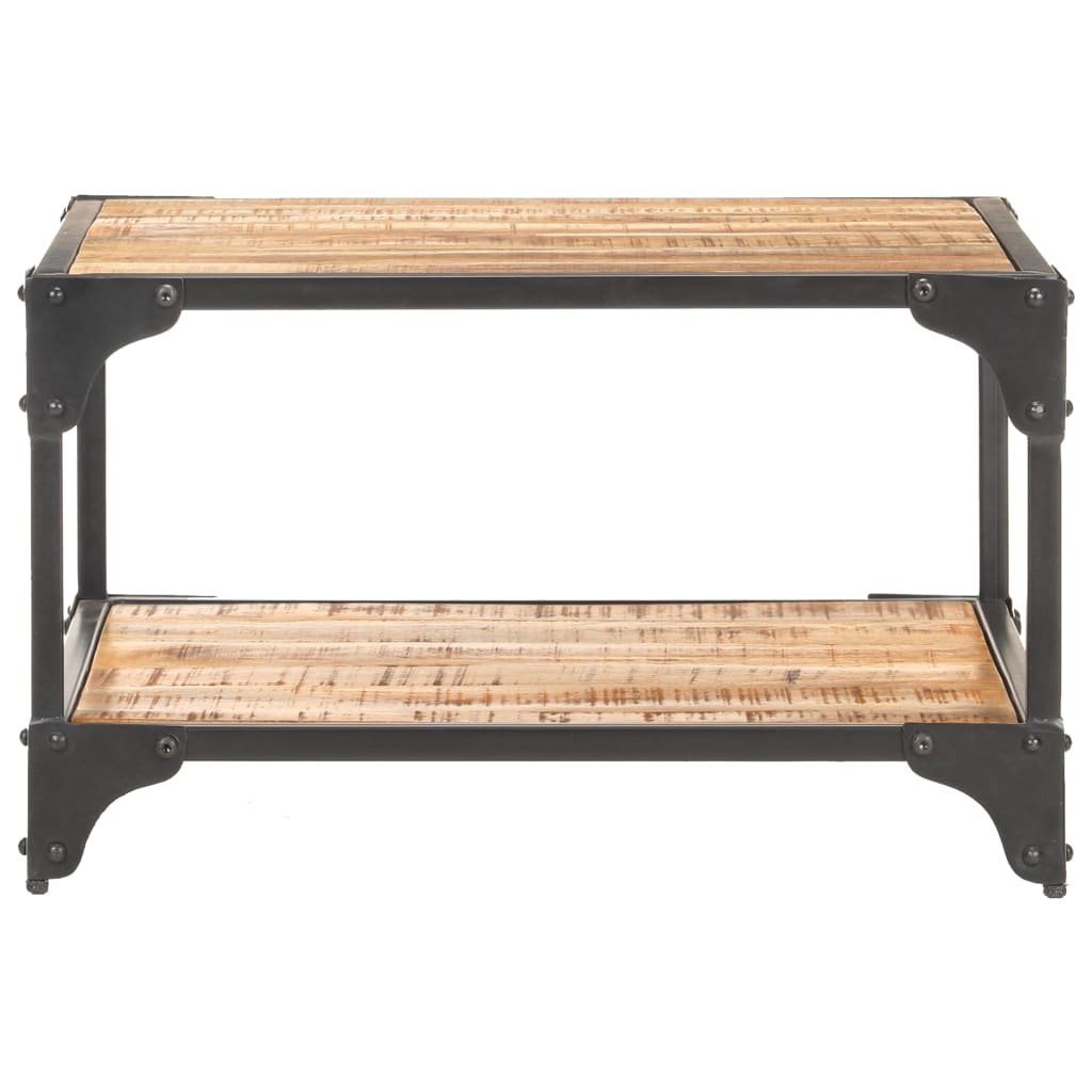 Table basse 60x60x35 cm Bois de manguier massif - XIOS