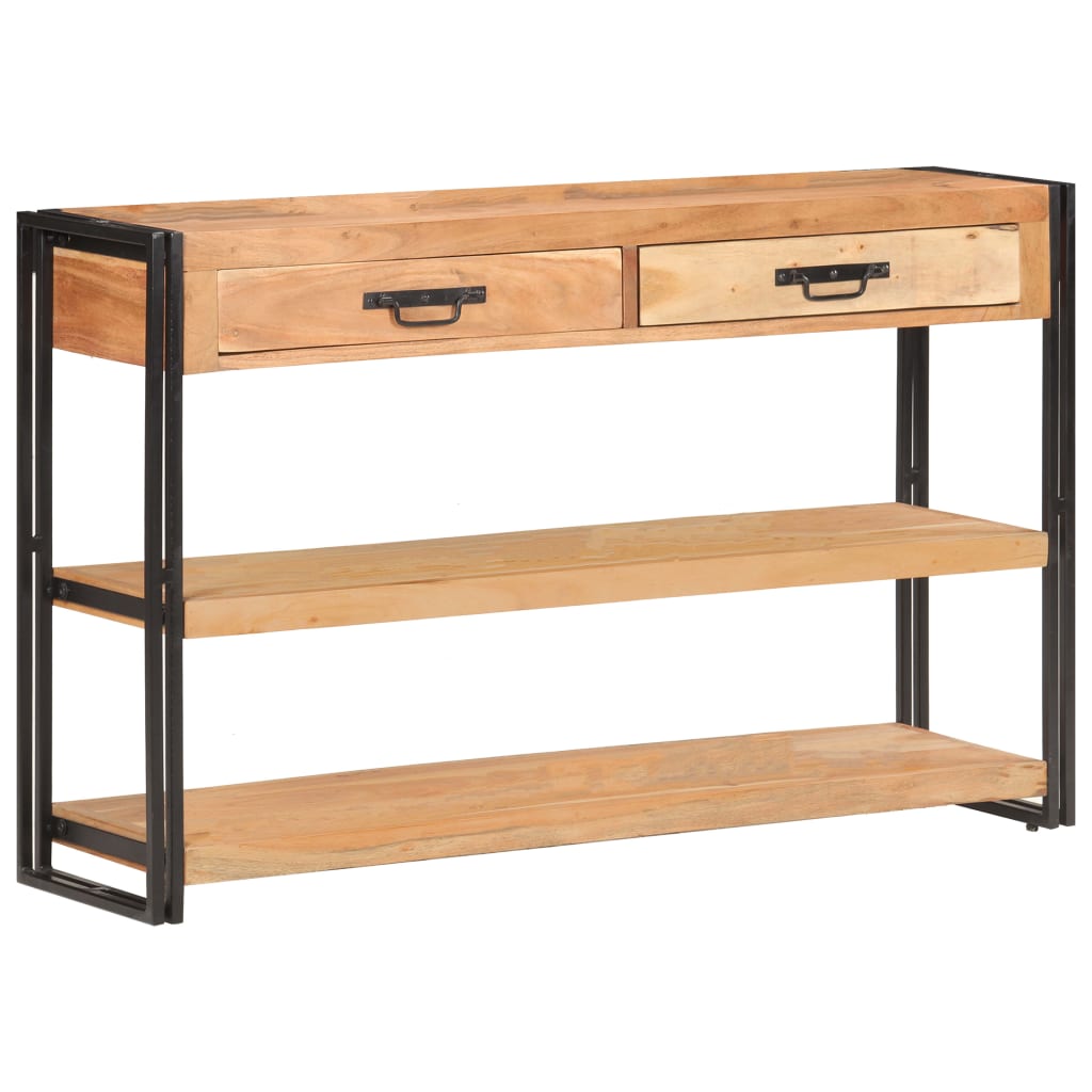 Buffet 120x30x75 cm Bois d'acacia solide - XIOS