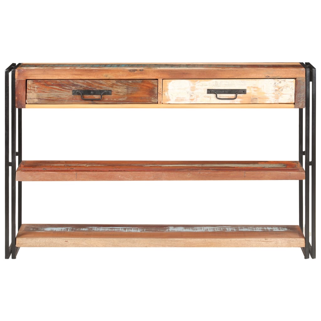 Buffet 120x30x75 cm Bois de récupération solide - XIOS