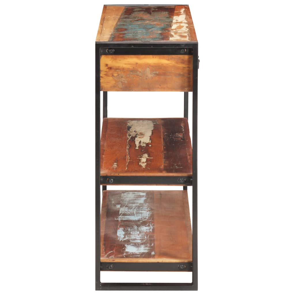 Buffet 120x30x75 cm Bois de récupération solide - XIOS