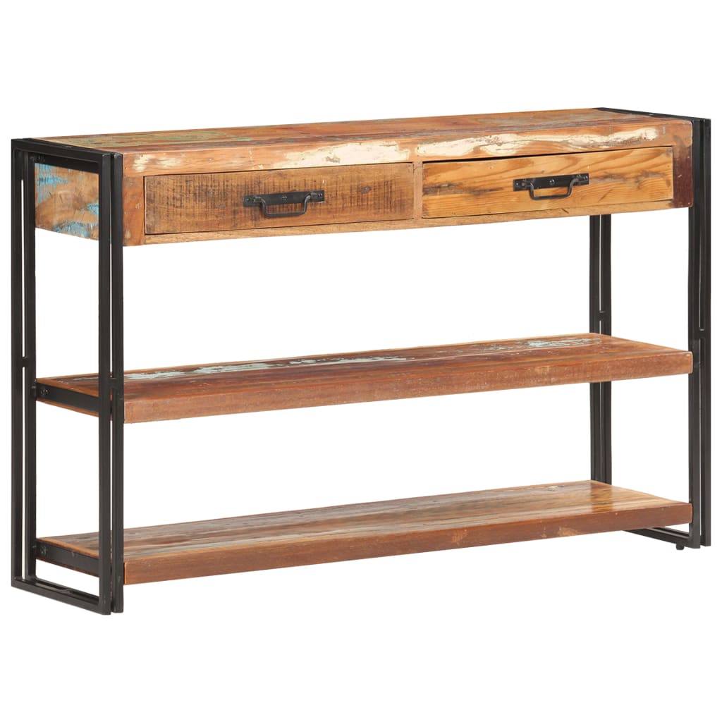 Buffet 120x30x75 cm Bois de récupération solide - XIOS