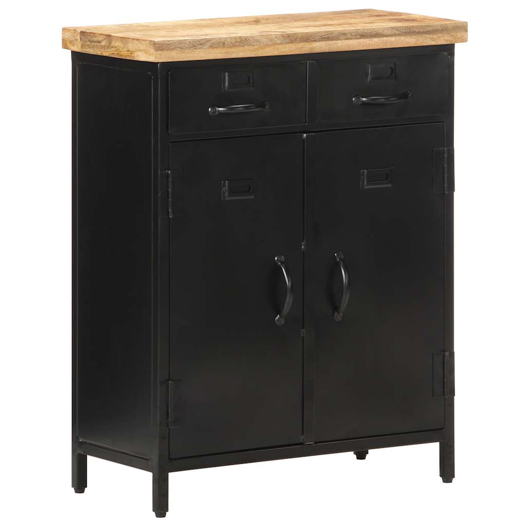 Buffet 60x30x76 cm Bois de manguier brut - XIOS