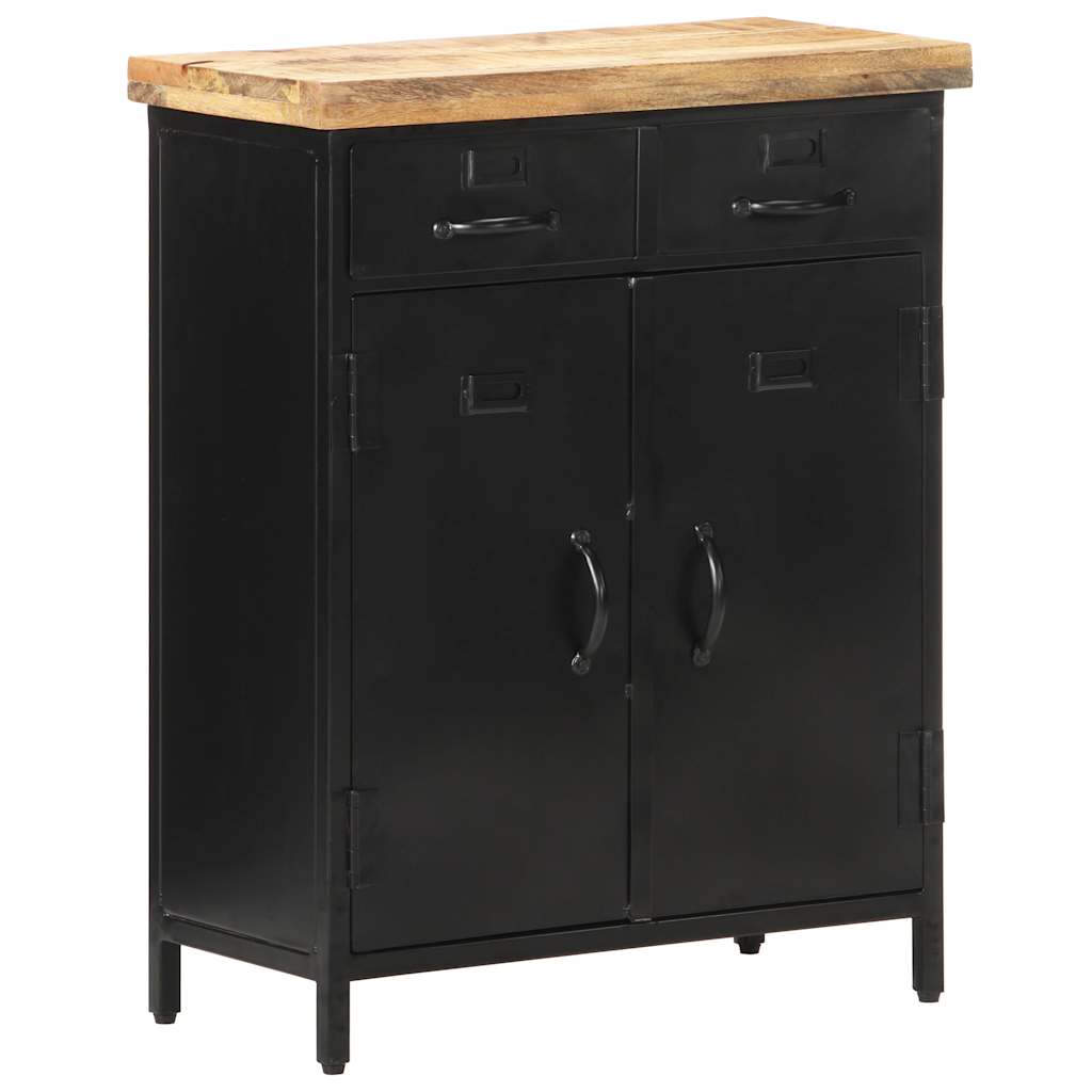 Buffet 60x30x76 cm Bois de manguier brut - XIOS