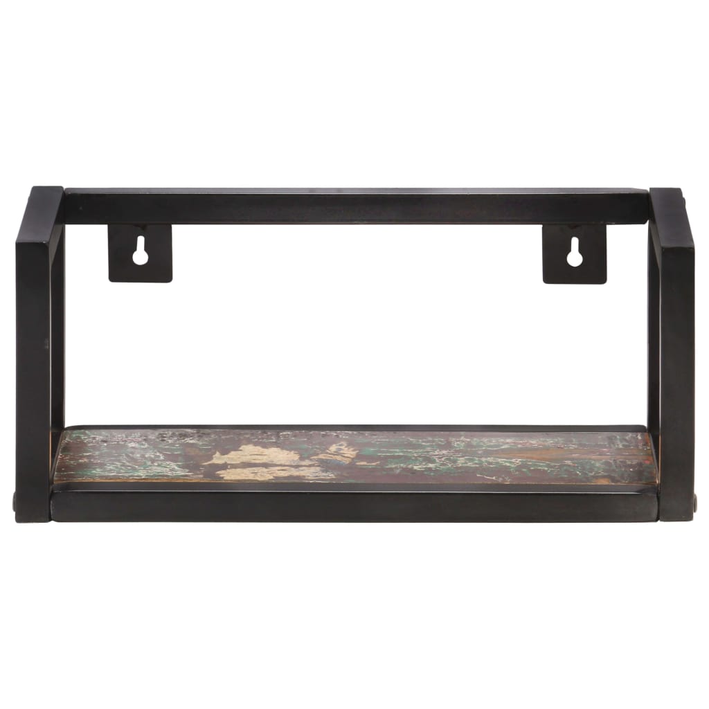 Étagères murales 2 pcs 40 cm Bois de récupération massif - XIOS