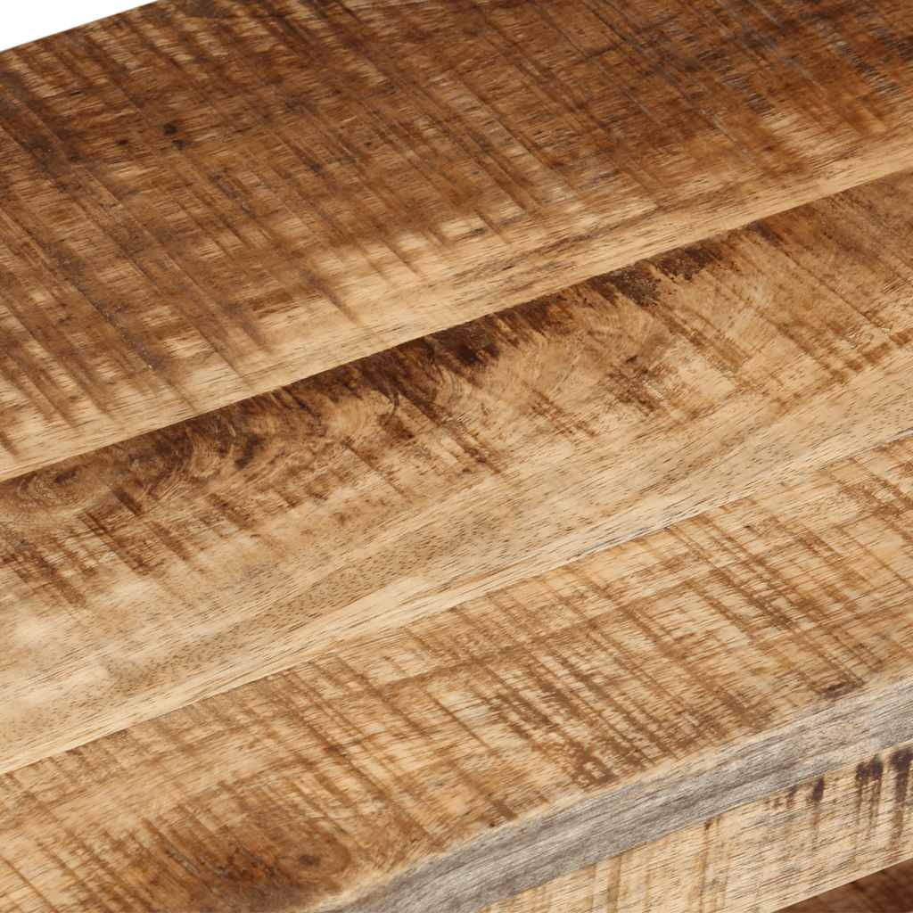 Meuble TV 120x30x40 cm Bois de manguier brut - XIOS