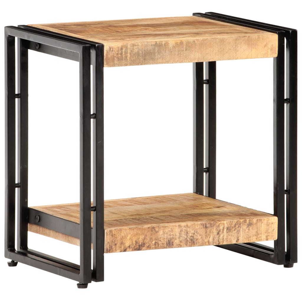 Table d'appoint 40x30x40 cm Bois de manguier brut - XIOS