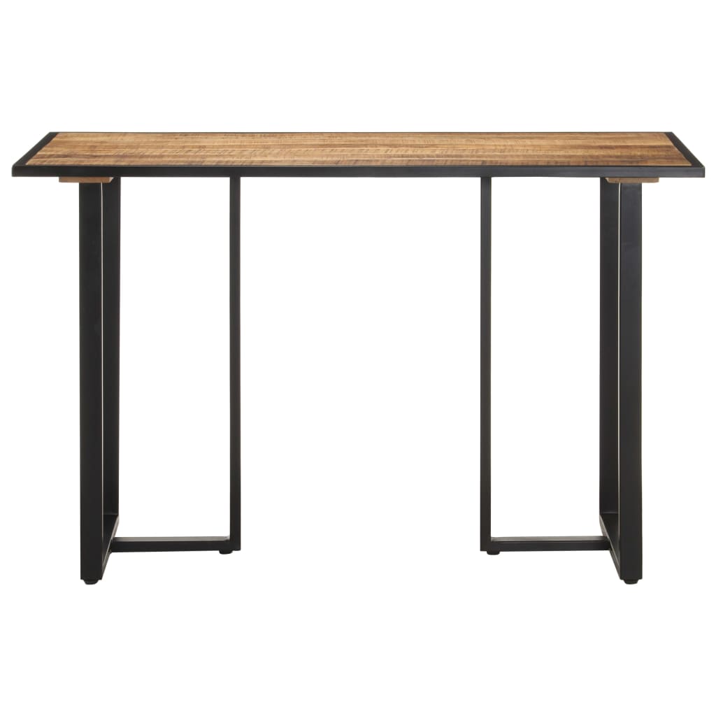 Table à manger 120 cm Bois de manguier brut - XIOS