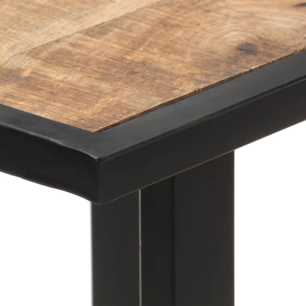 Table à manger 120 cm Bois de manguier brut - XIOS