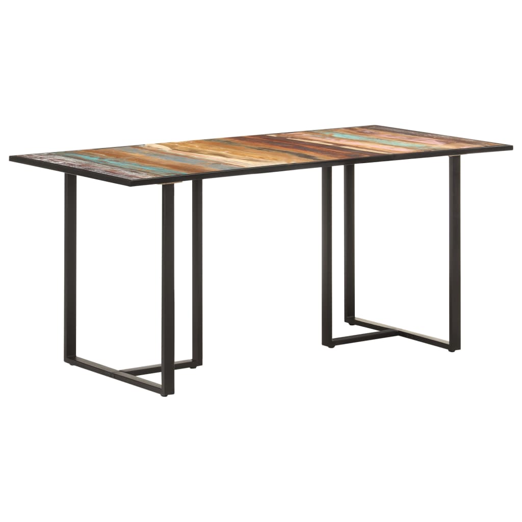 Table de salle à manger 160 cm Bois de récupération massif - XIOS