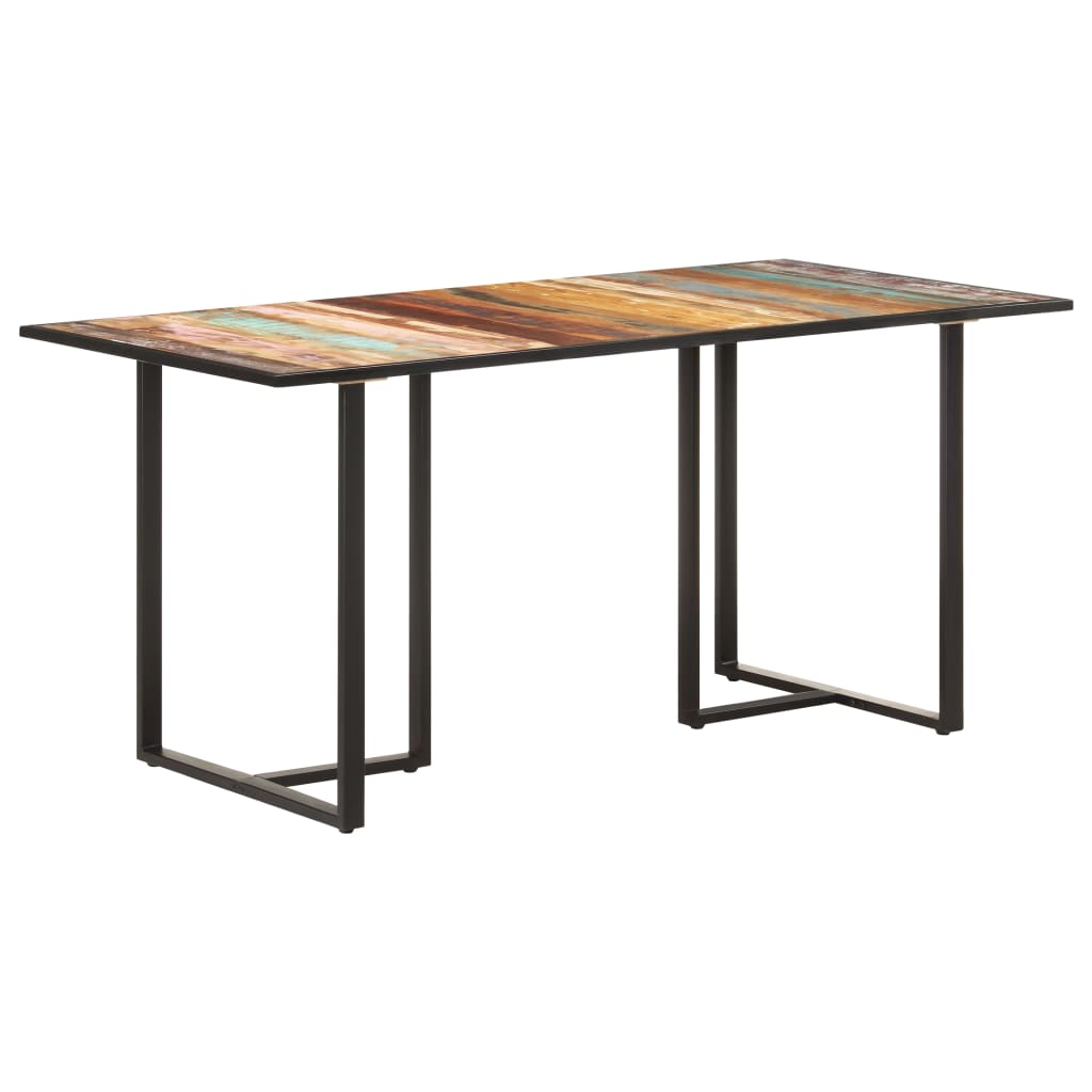 Table de salle à manger 160 cm Bois de récupération massif - XIOS