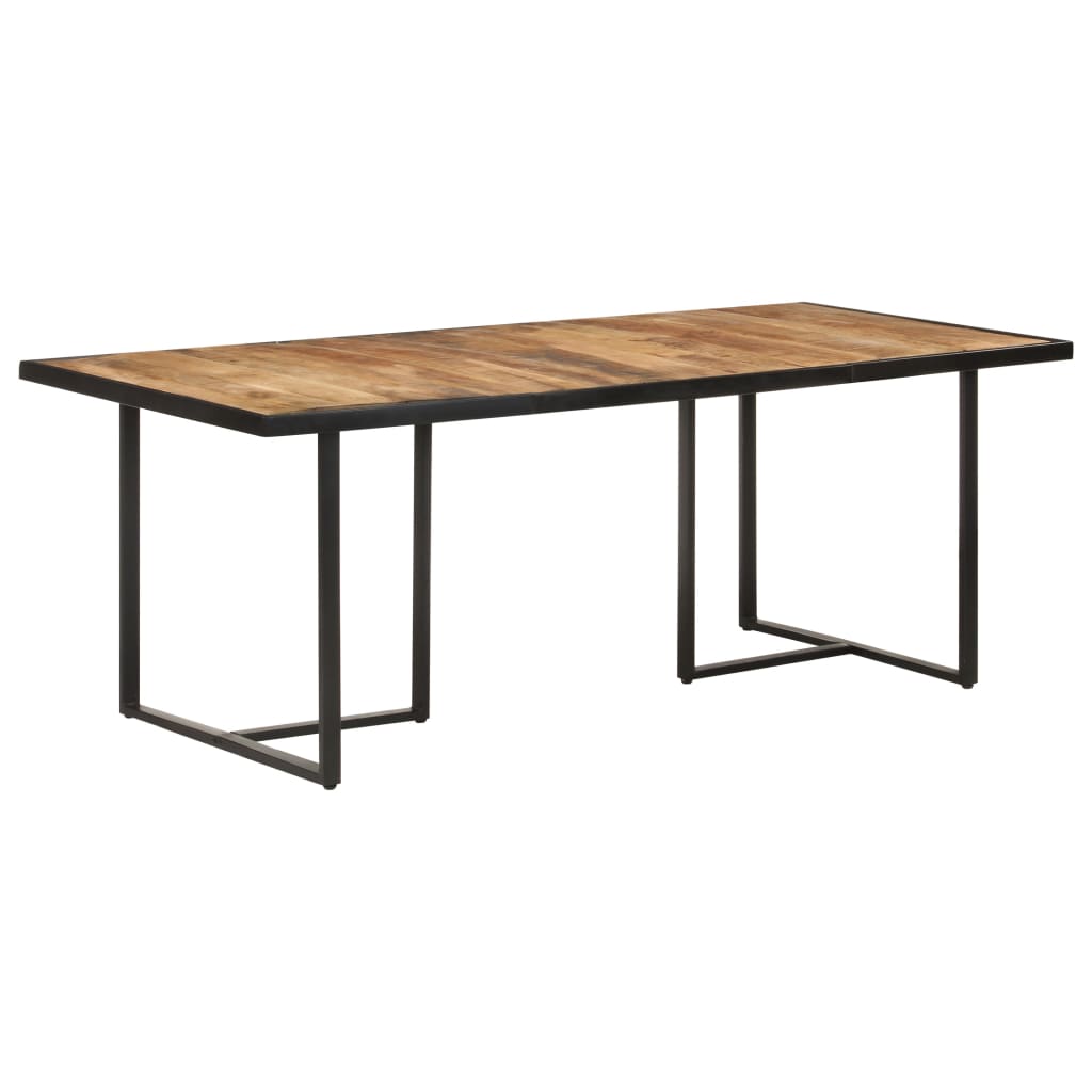 Table à manger 200 cm Bois de manguier brut - XIOS