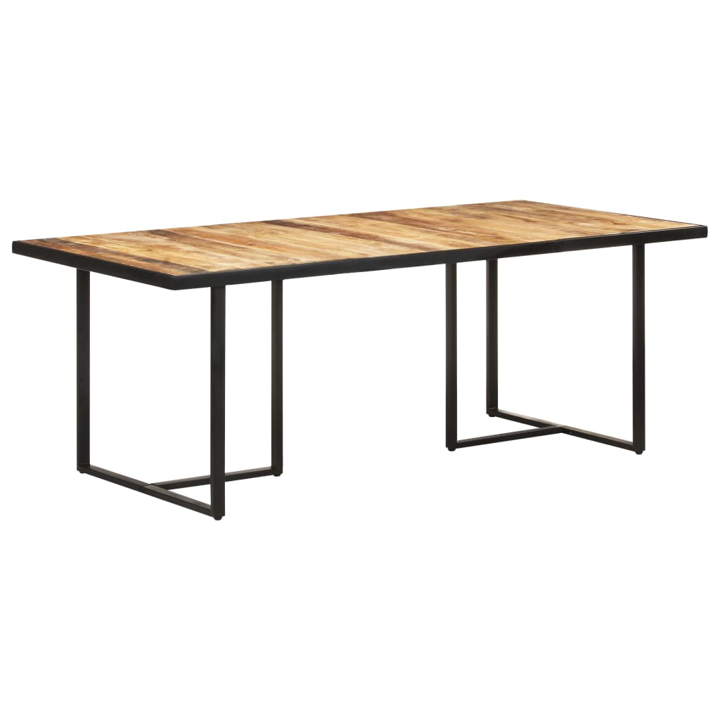 Table à manger 200 cm Bois de manguier brut - XIOS