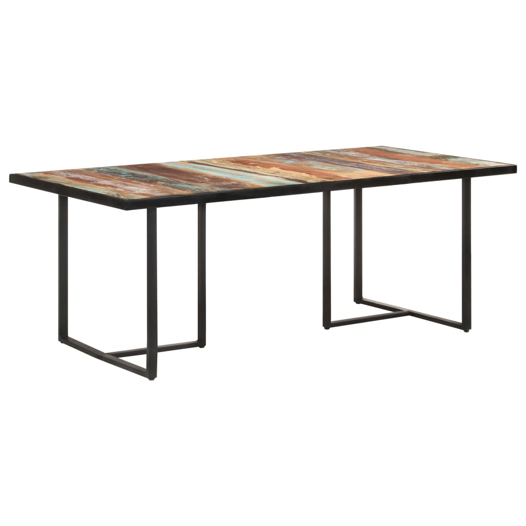 Table de salle à manger 200 cm Bois de récupération massif - XIOS