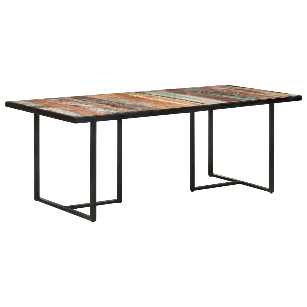 Table de salle à manger 200 cm Bois de récupération massif - XIOS