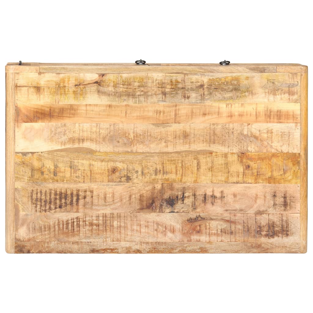 Table basse 90x60x29 cm Bois de manguier brut - XIOS