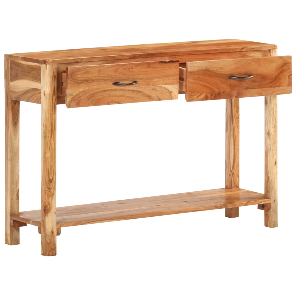 Buffet 110x30x75 cm Bois d'acacia massif - XIOS