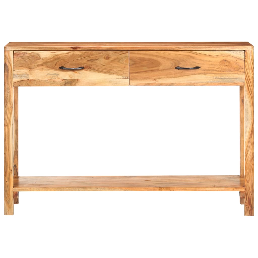 Buffet 110x30x75 cm Bois d'acacia massif - XIOS