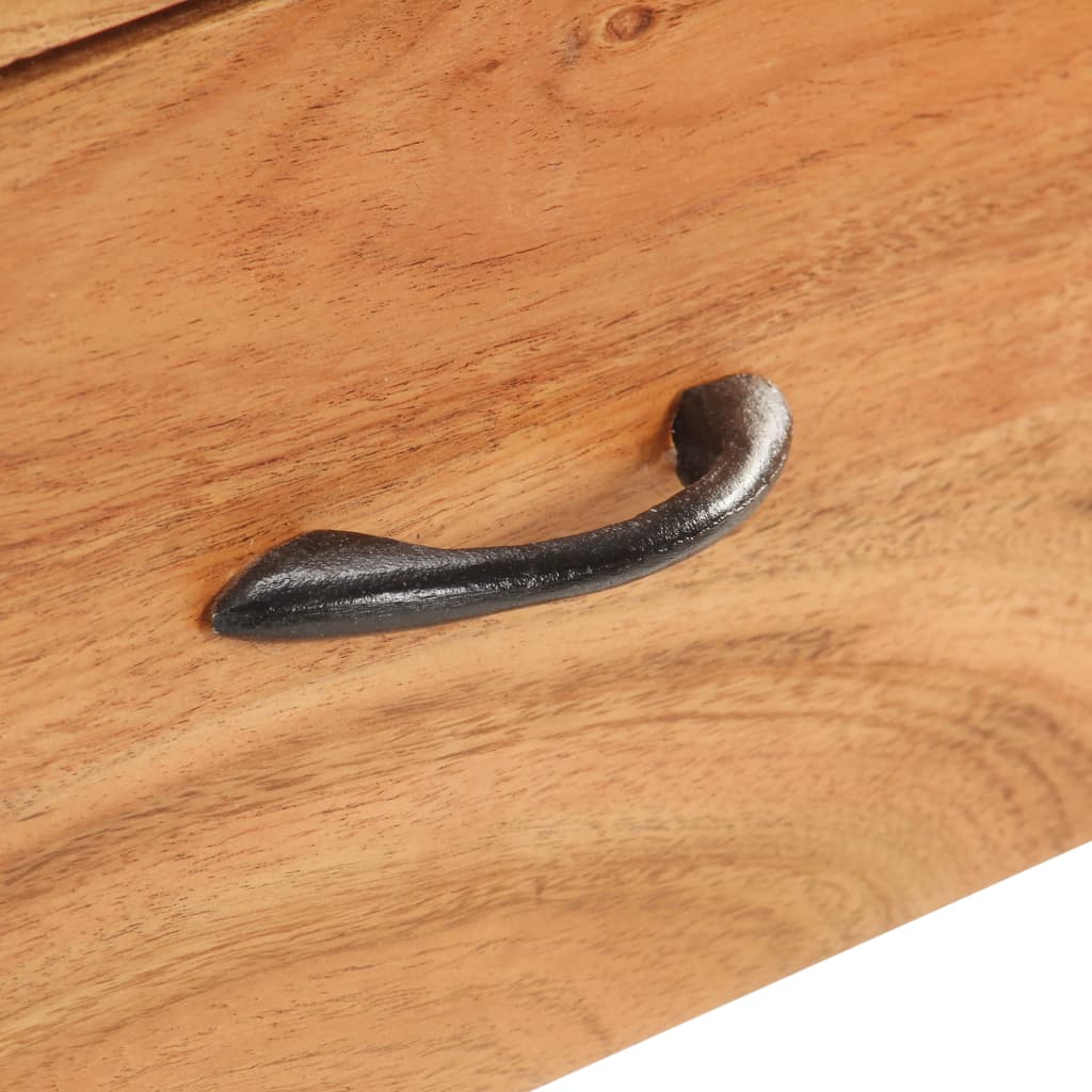 Buffet 110x30x75 cm Bois d'acacia massif - XIOS