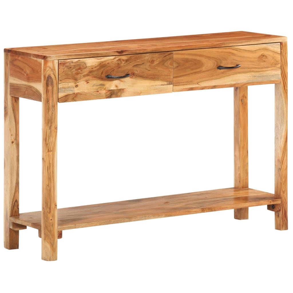 Buffet 110x30x75 cm Bois d'acacia massif - XIOS