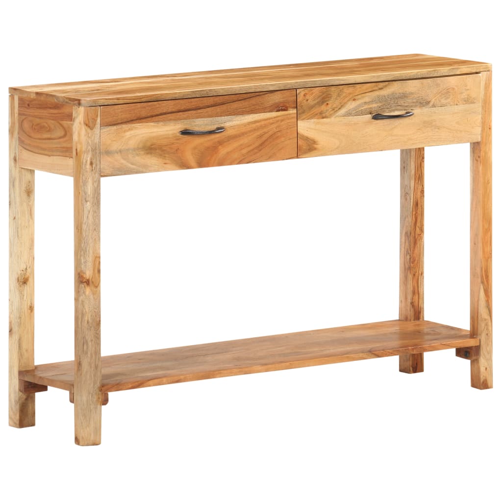 Buffet 110x30x75 cm Bois d'acacia massif - XIOS