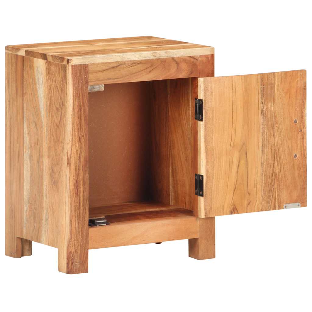 Table de chevet 40x30x50 cm Bois d'acacia massif - XIOS