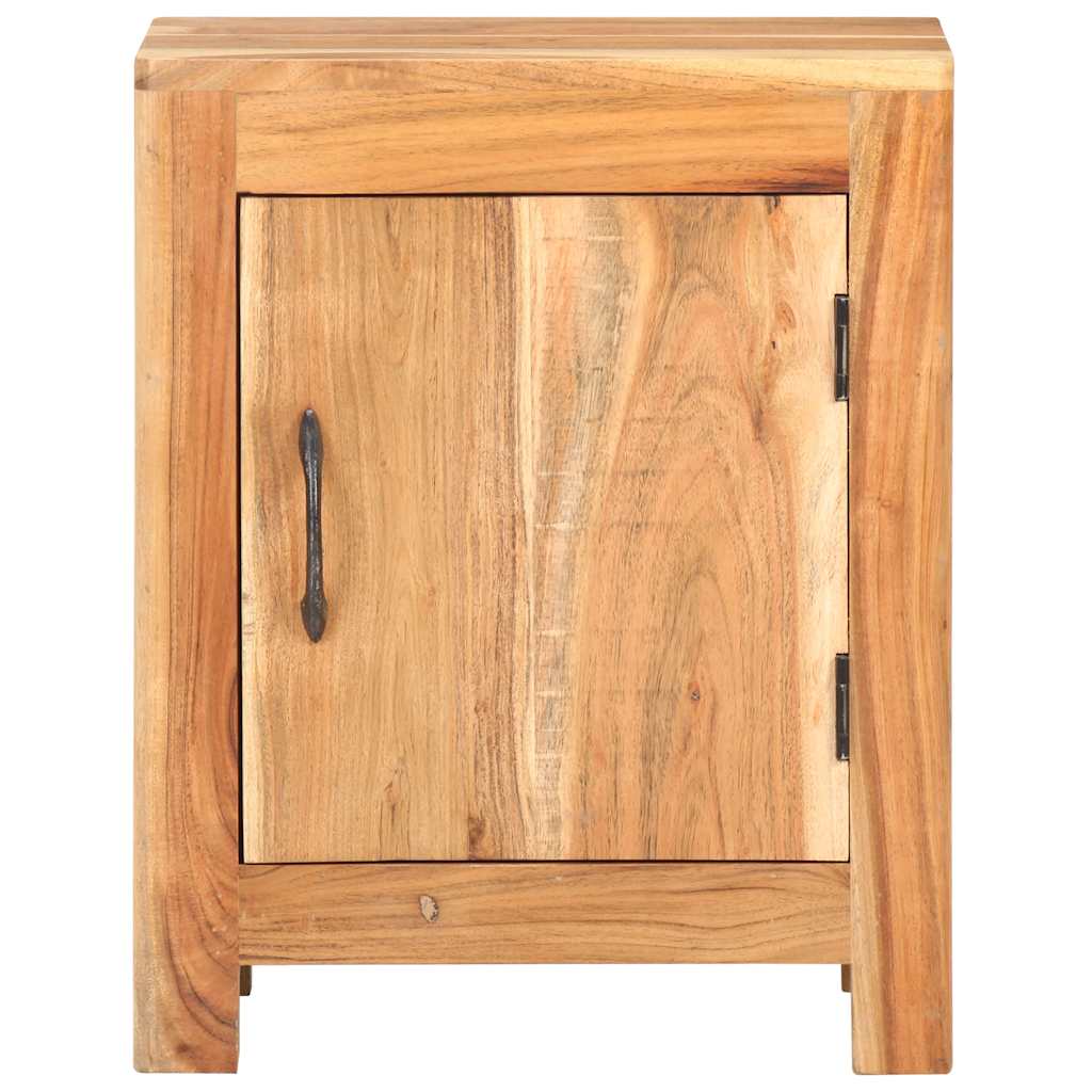 Table de chevet 40x30x50 cm Bois d'acacia massif - XIOS