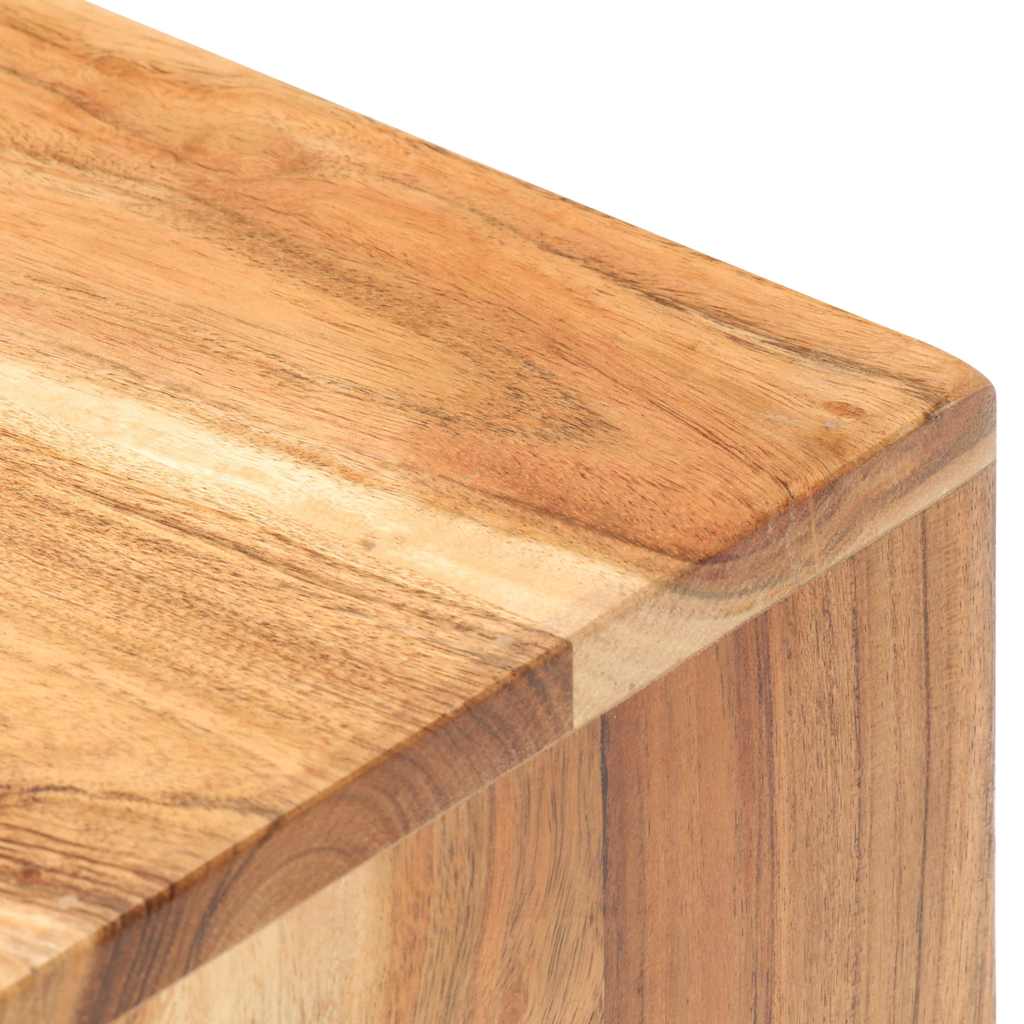 Table de chevet 40x30x50 cm Bois d'acacia massif - XIOS