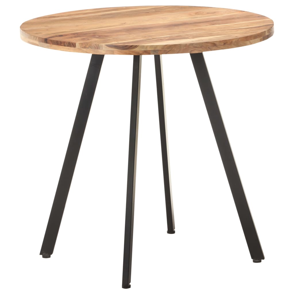 Table de salle à manger 80 cm Bois d'acacia solide - XIOS