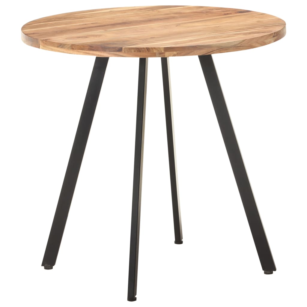 Table de salle à manger 80 cm Bois d'acacia solide - XIOS