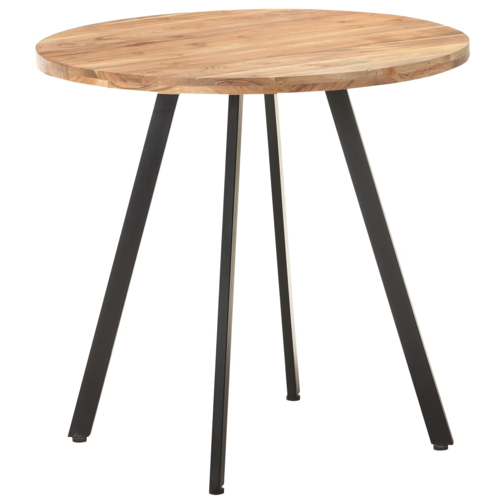 Table de salle à manger 80 cm Bois d'acacia solide - XIOS