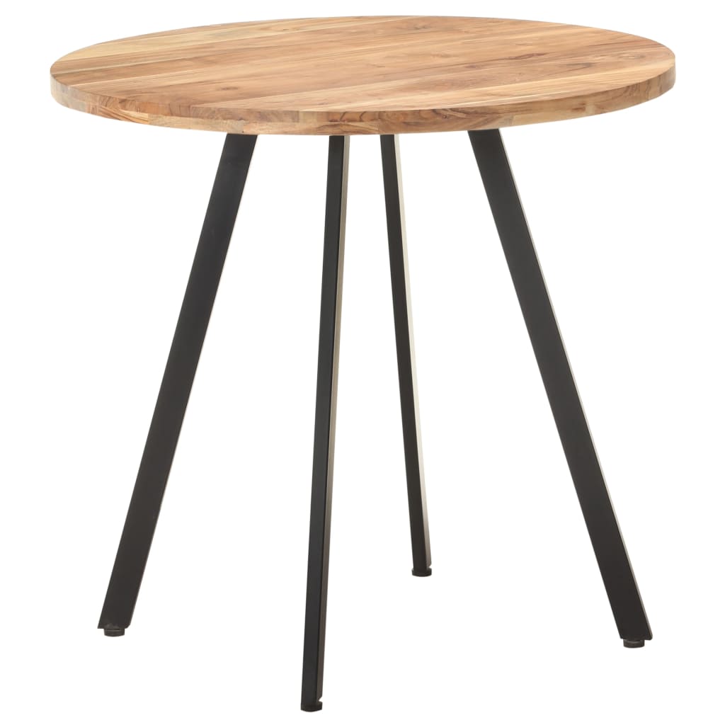 Table de salle à manger 80 cm Bois d'acacia solide - XIOS