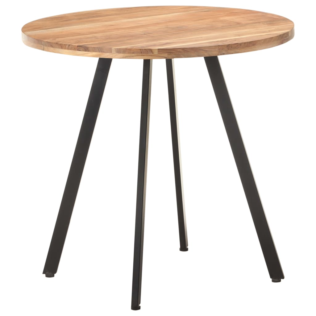 Table de salle à manger 80 cm Bois d'acacia solide - XIOS