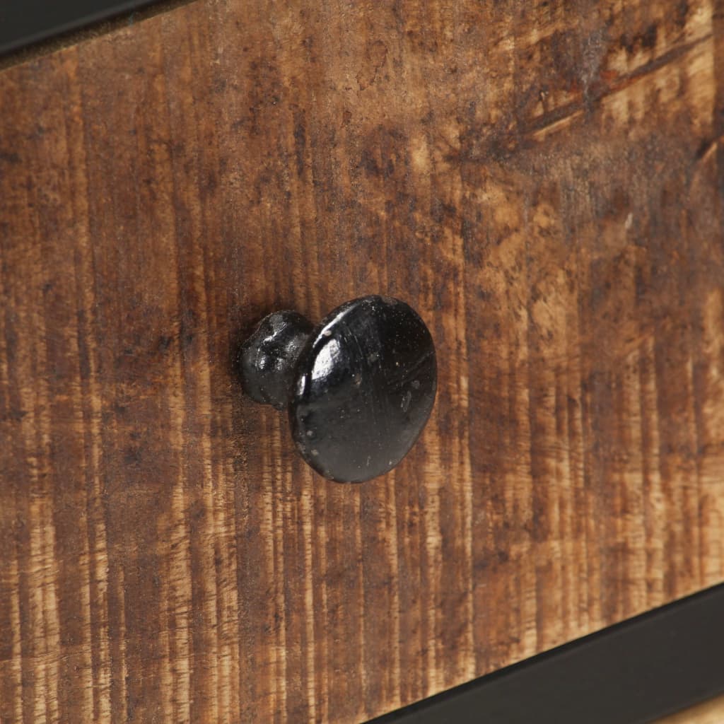 Buffet 85x30x80 cm Bois de manguier brut - XIOS
