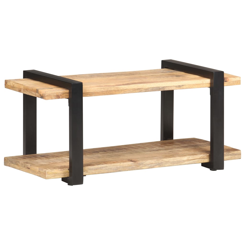 Meuble TV 90x40x40 cm Bois de manguier brut - XIOS