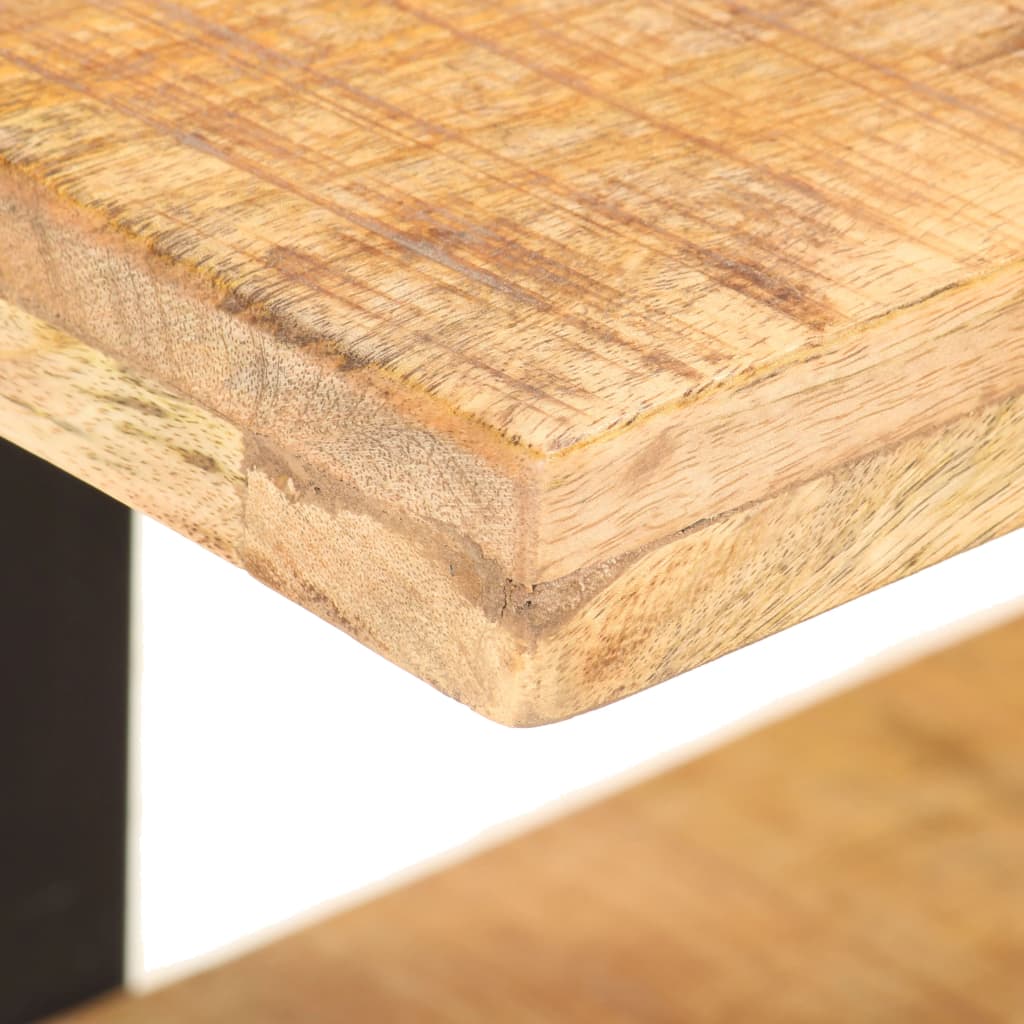 Meuble TV 90x40x40 cm Bois de manguier brut - XIOS