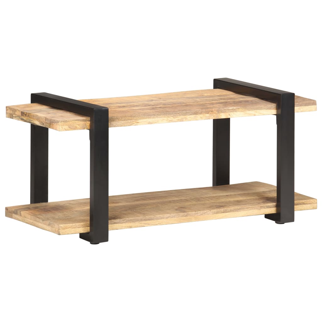 Meuble TV 90x40x40 cm Bois de manguier brut - XIOS