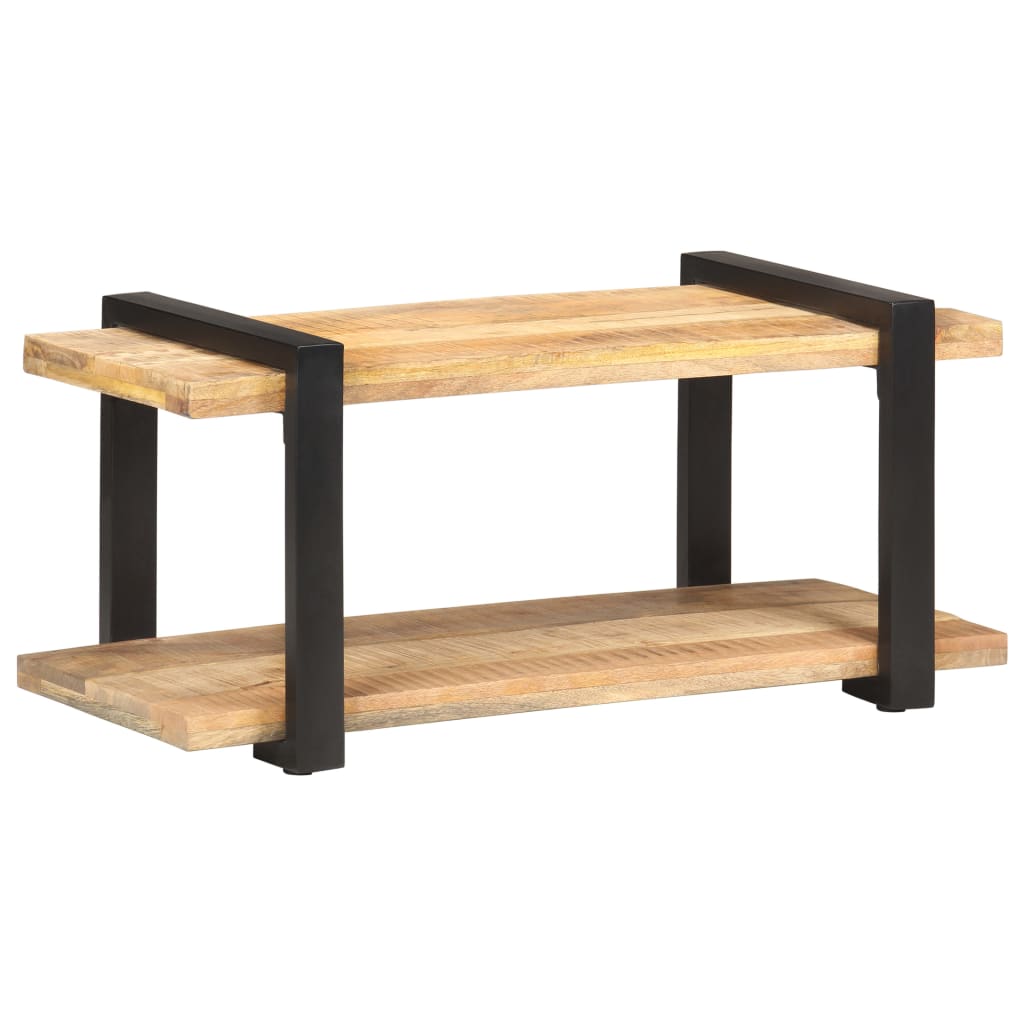 Meuble TV 90x40x40 cm Bois de manguier brut - XIOS